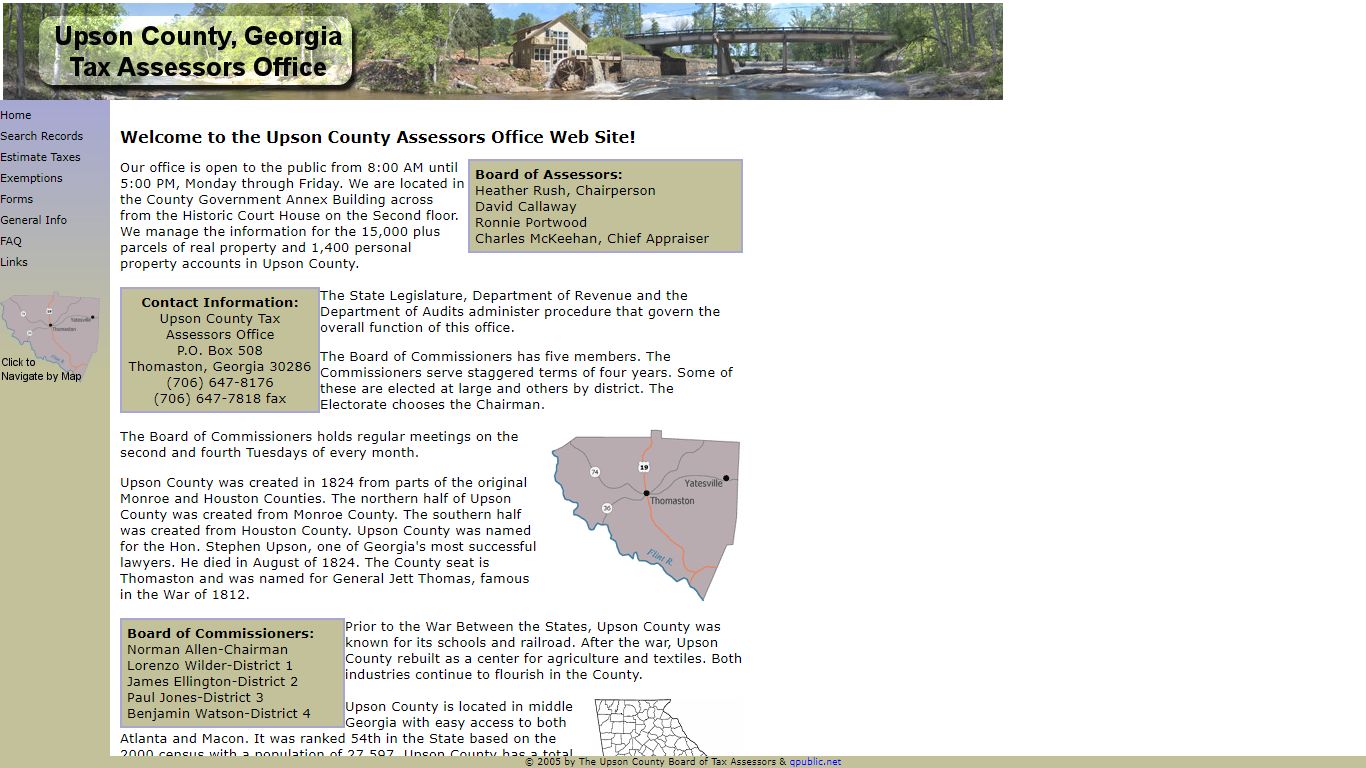 Upson County Tax Assessor's Office - Schneider Geospatial